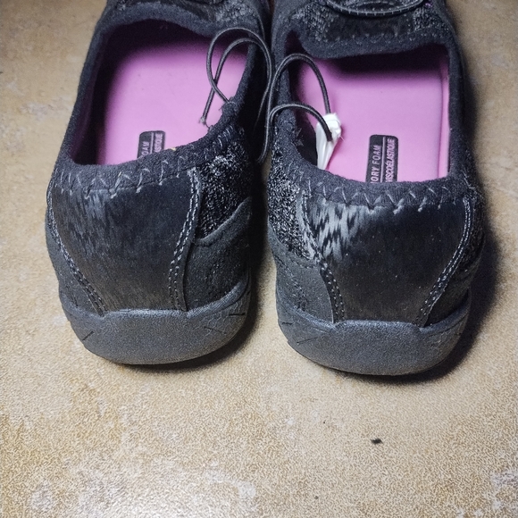 Athletic Works Women's Black & Purple Low Bungee Sneakers Size 6 - Picture 7 of 7